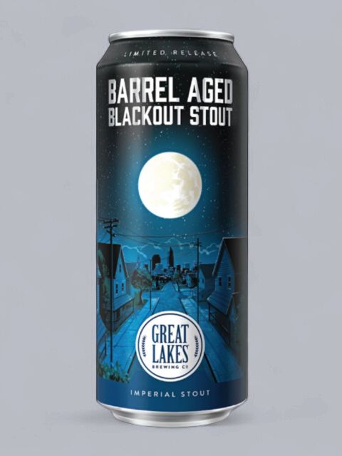 GREAT LAKES BARREL AGED BLACKOUT STOUT 704361880454