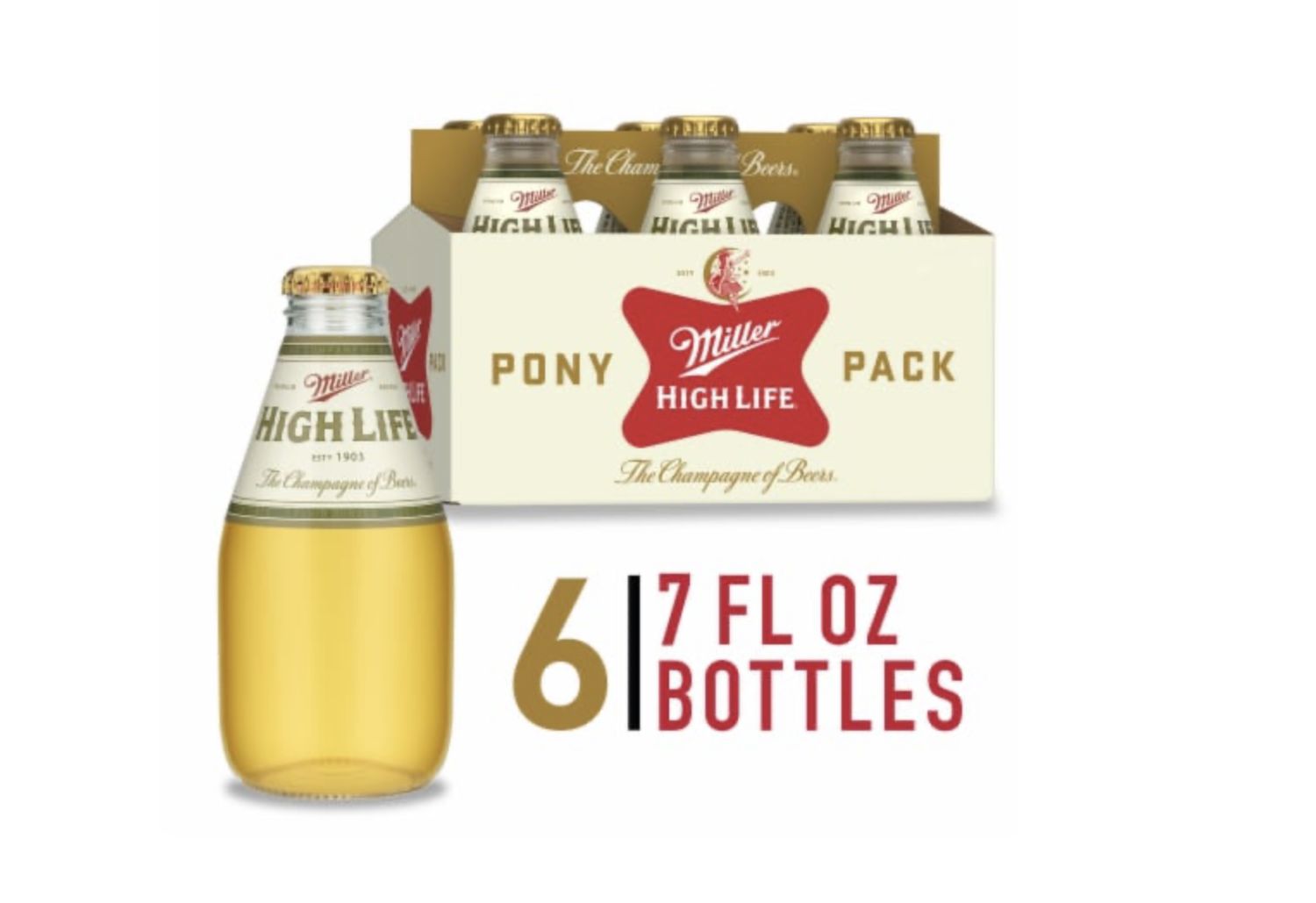 MILLER HIGH LIFE 7OZ 6PK
