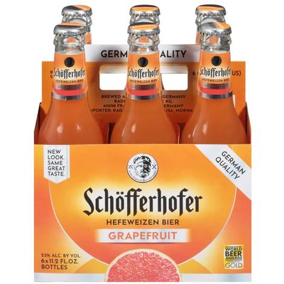 SCHOFFERHOFER GRAPEFRUIT HEFE 6PK BTLS