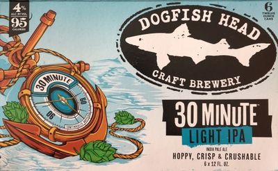 DOGFISH HEAD 30 MINUTE IPA 6PK CANS