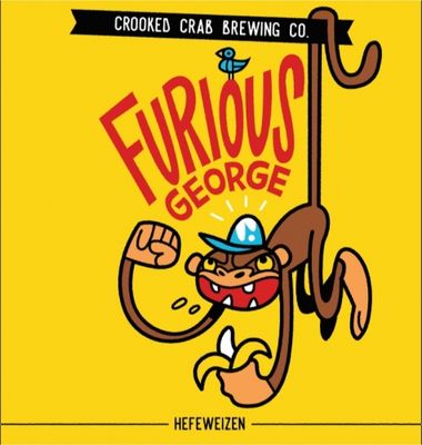 CROOKED CRAB FURIOUS GEORGE 12OZ 6PK