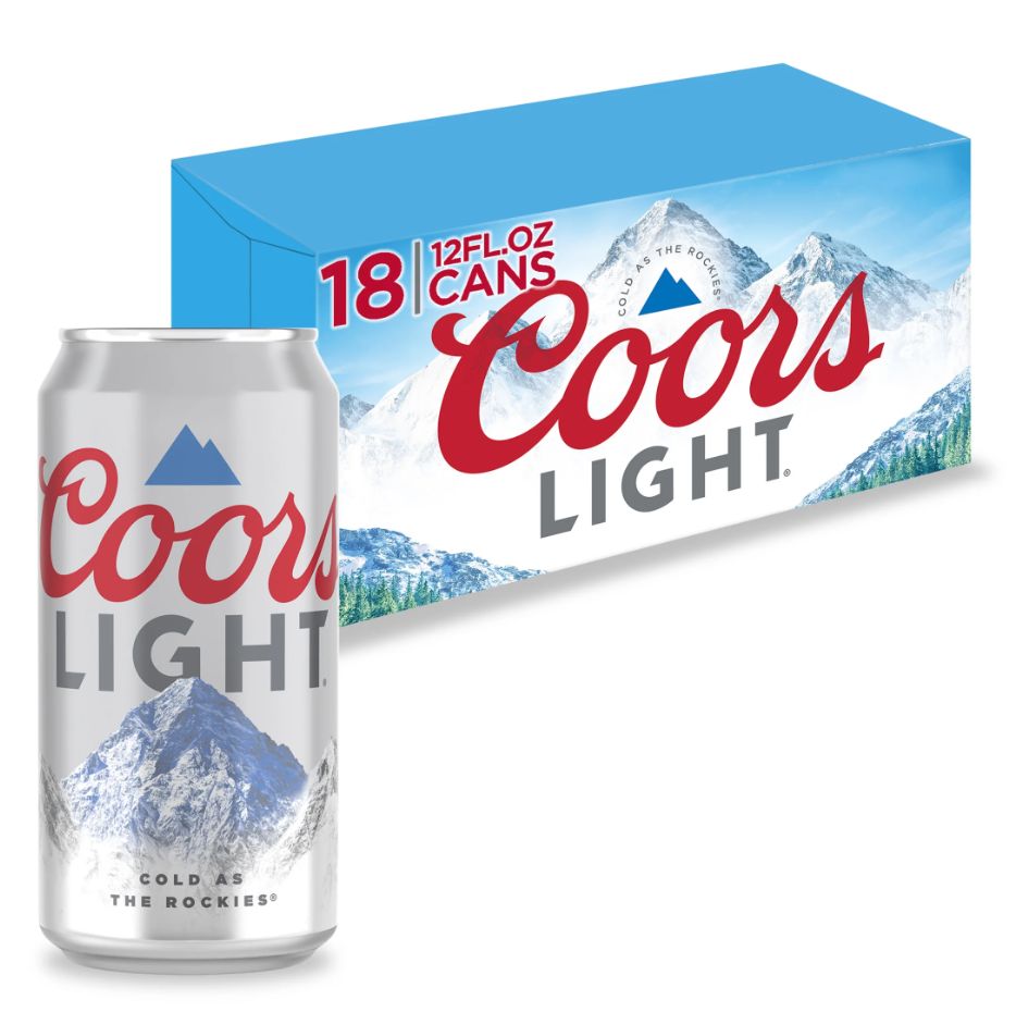 COORS LIGHT 12PK CANS