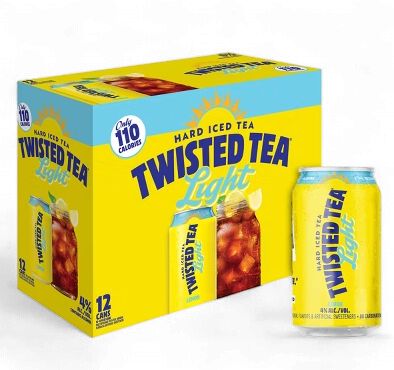 TWISTED TEA LIGHT 12PK CANS
