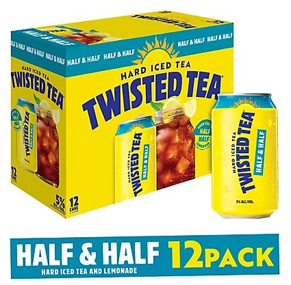 TWISTED TEA HALF &amp; HALF 12PK CAN