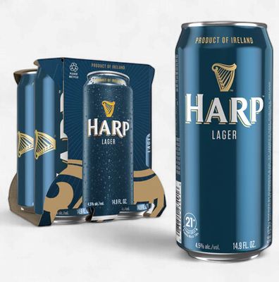 HARP LAGER 4PK CANS