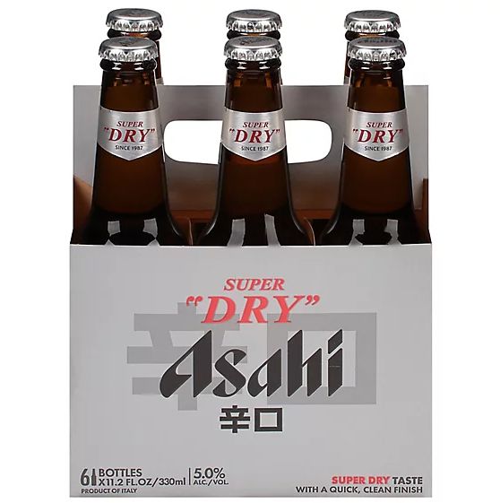 ASAHI SUPER DRY 6PK