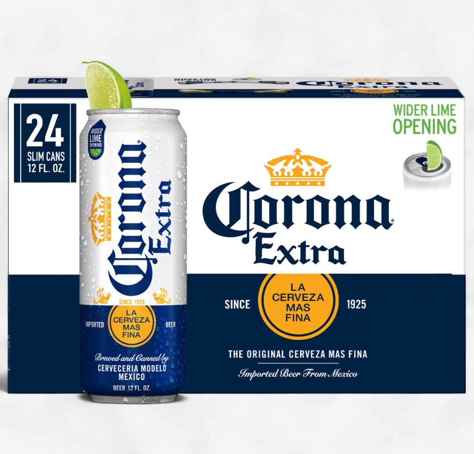 CORONA EXTRA 24PK CANS