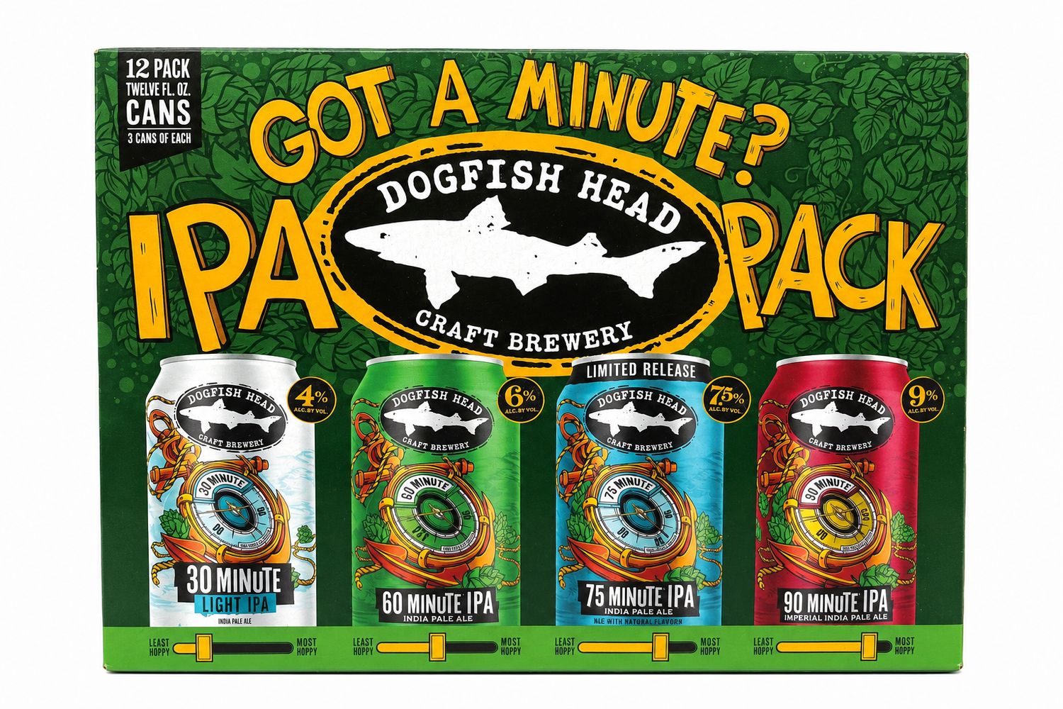 DOGFISH HEAD GOT A MINUTE IPA PACK 12PK CANS