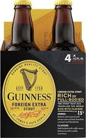GUINNESS FOREIGN STOUT 4PK