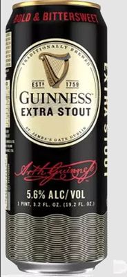 GUINNESS EXTRA 19.2OZ 4PK
