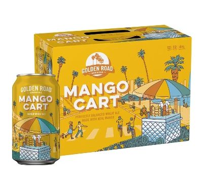 GOLDEN ROAD MANGO CART 12PK CANS