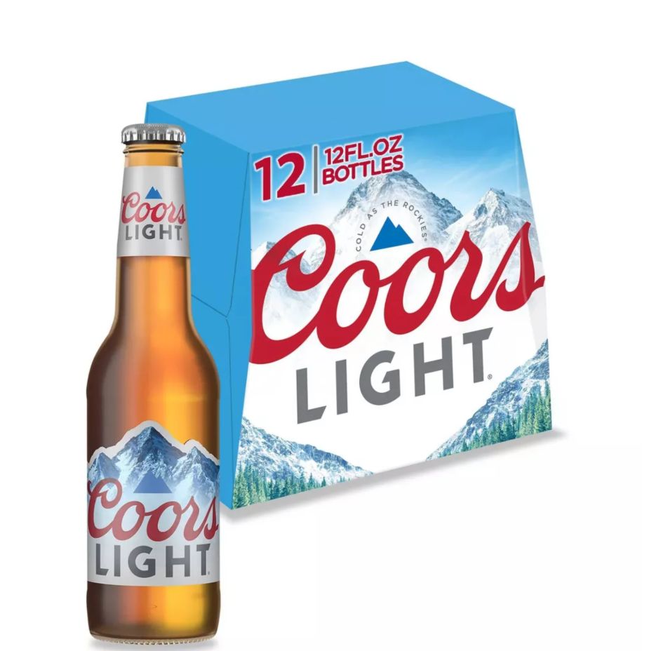 COORS LIGHT 12PK BTLS