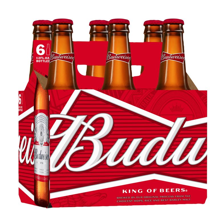 BUD 6PK BTLS
