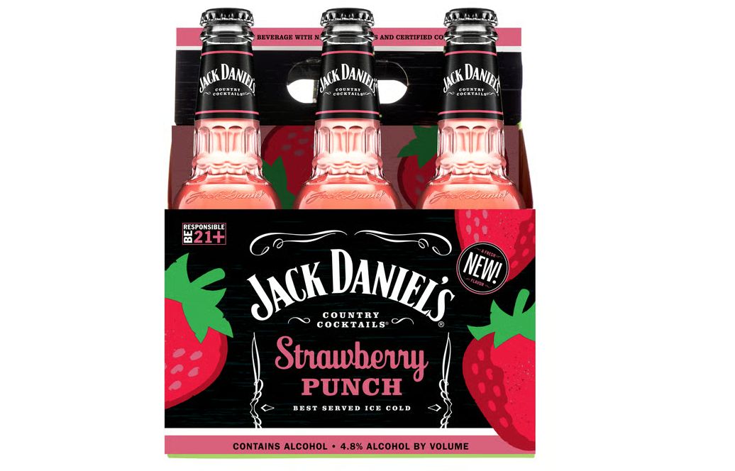 JACK DANIELS STRAWBERRY PUNCH 6PK