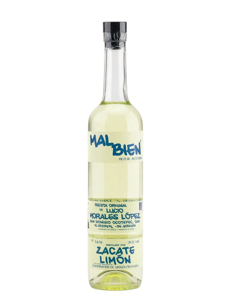 MAL BIEN ZACATE LIMON MEZCAL