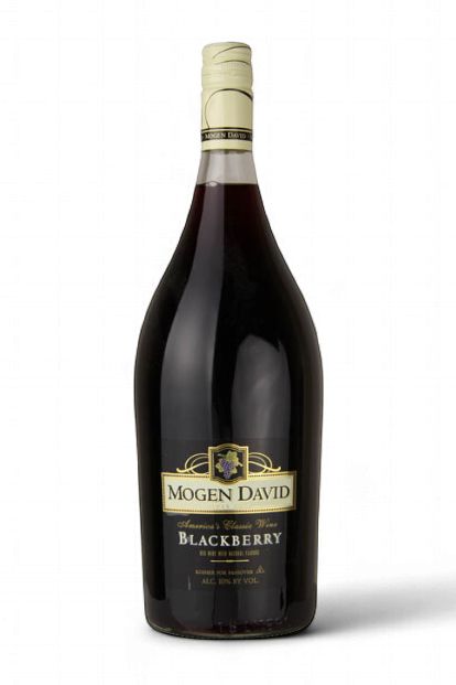 MOGEN DAVID BLACKBERRY WINE 1.5L