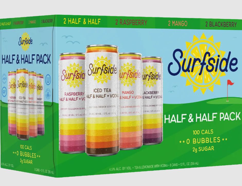SURFSIDE HALF &amp; HALF VARIETY 8PK