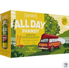 FOUNDERS SHANDY 15PK