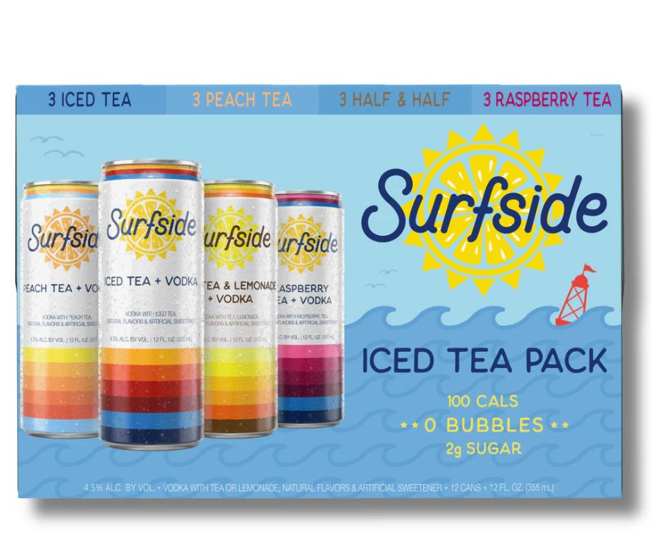 SURFSIDE ICED TEA VARIETY PACK 12PK