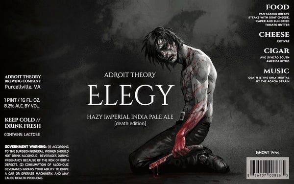 ADROIT THEORY ELEGY [DEATH EDITION] GHOST 1554 856107008865