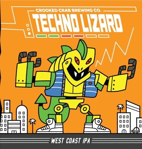 CROOKED CRAB TECHNO LIZARD 860002882680