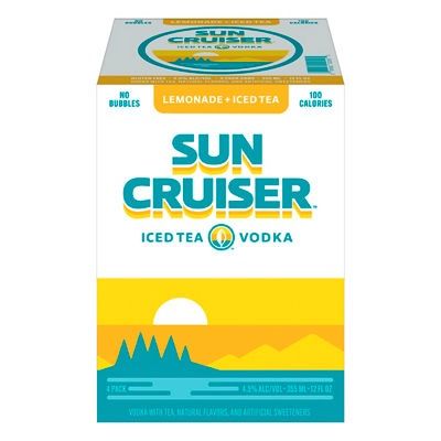 SUN CRUISER LEMONADE VODKA 4PK