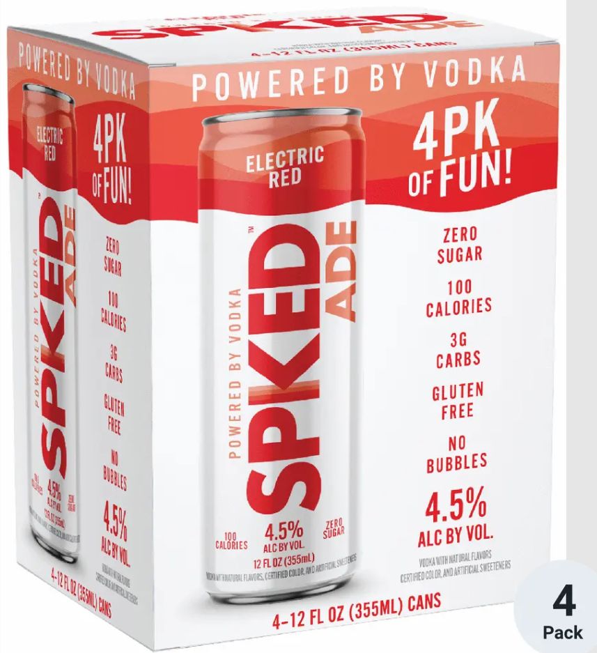 SPIKED ADE ELECTRIC RED