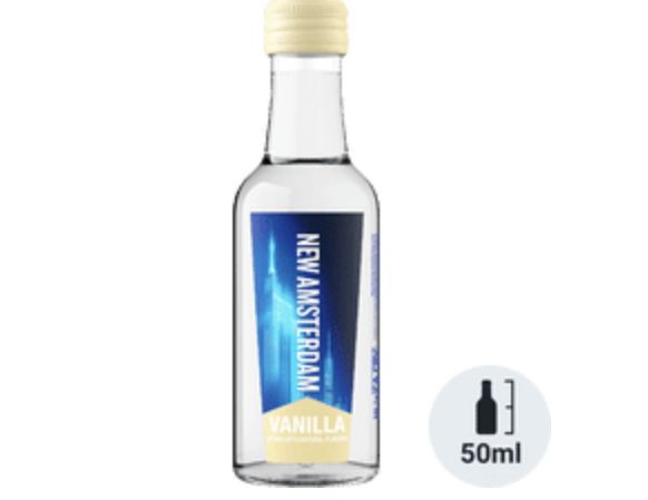 NEW AMSTERDAM VANILLA VODKA 50ML