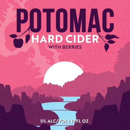 POTOMAC HARD CIDER BERRY 12OZ CAN 744365267134
