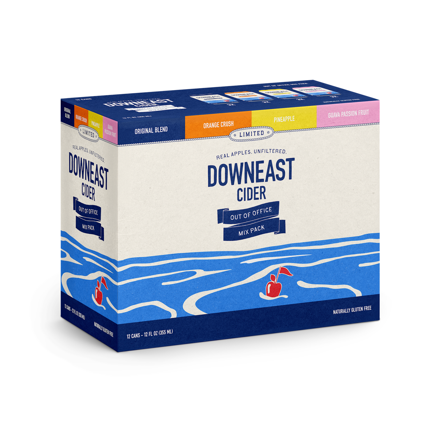 DOWNEAST CIDER OUT OF OFFICE VARIETY 850046644405