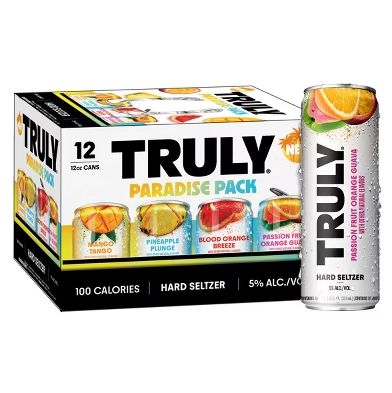 TRULY HARD SELTZER PARADISE 12PK