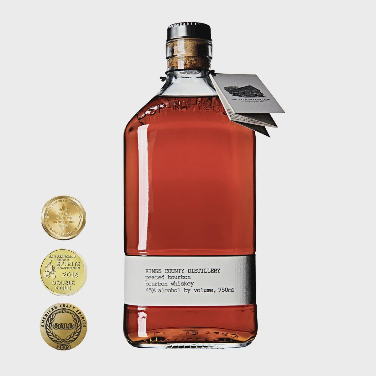 KINGS COUNTY PEATED BOURBON WHISKEY