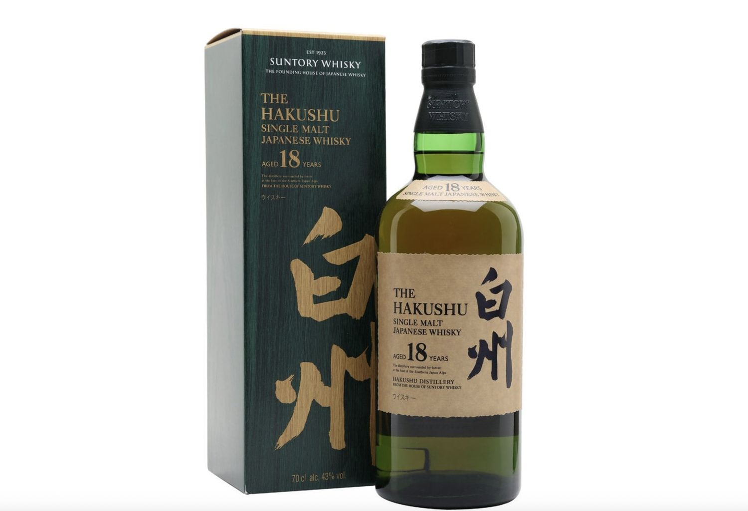 THE HAKUSHU 18YR SINGLE MALT