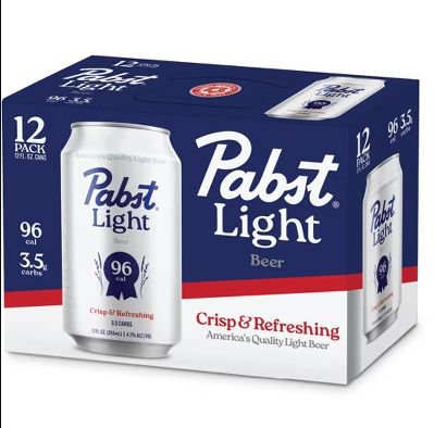 PABST LIGHT 12PK