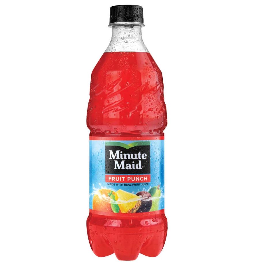 MINUTE MAID FRUIT PUNCH 20OZ