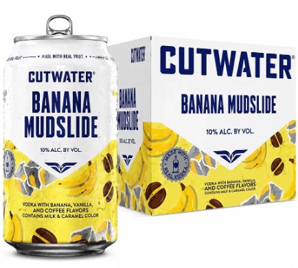 CUTWATER BANANA MUDSLIDE 4PK