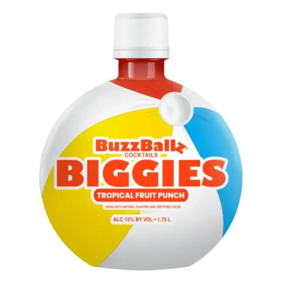 BUZZBALLZ BIGGIES TROPICAL FRUIT PUNCH 1.75L