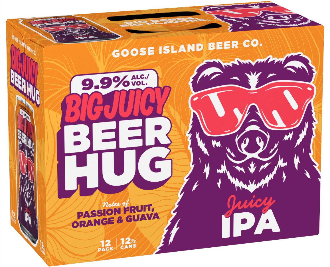 GOOSE ISLAND BIG JUICY BEER HUG 12PK