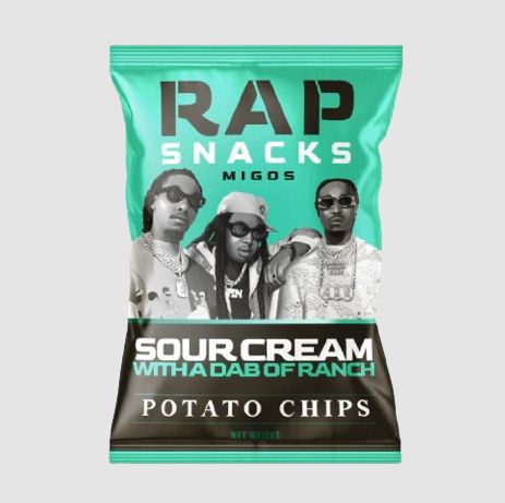 RAP SNACKS MIGOS SOUR CREAM 2.5OZ