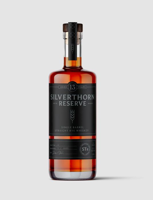SILVERTHORN RESERVE 13YR SINGLE BARREL RYE WHISKEY