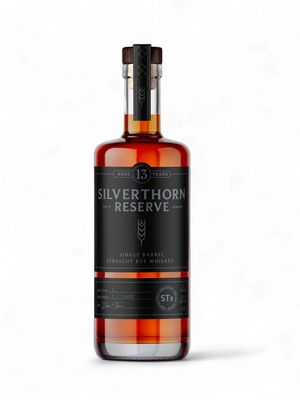 SILVERTHORN RESERVE 13YR SINGLE BARREL RYE WHISKEY