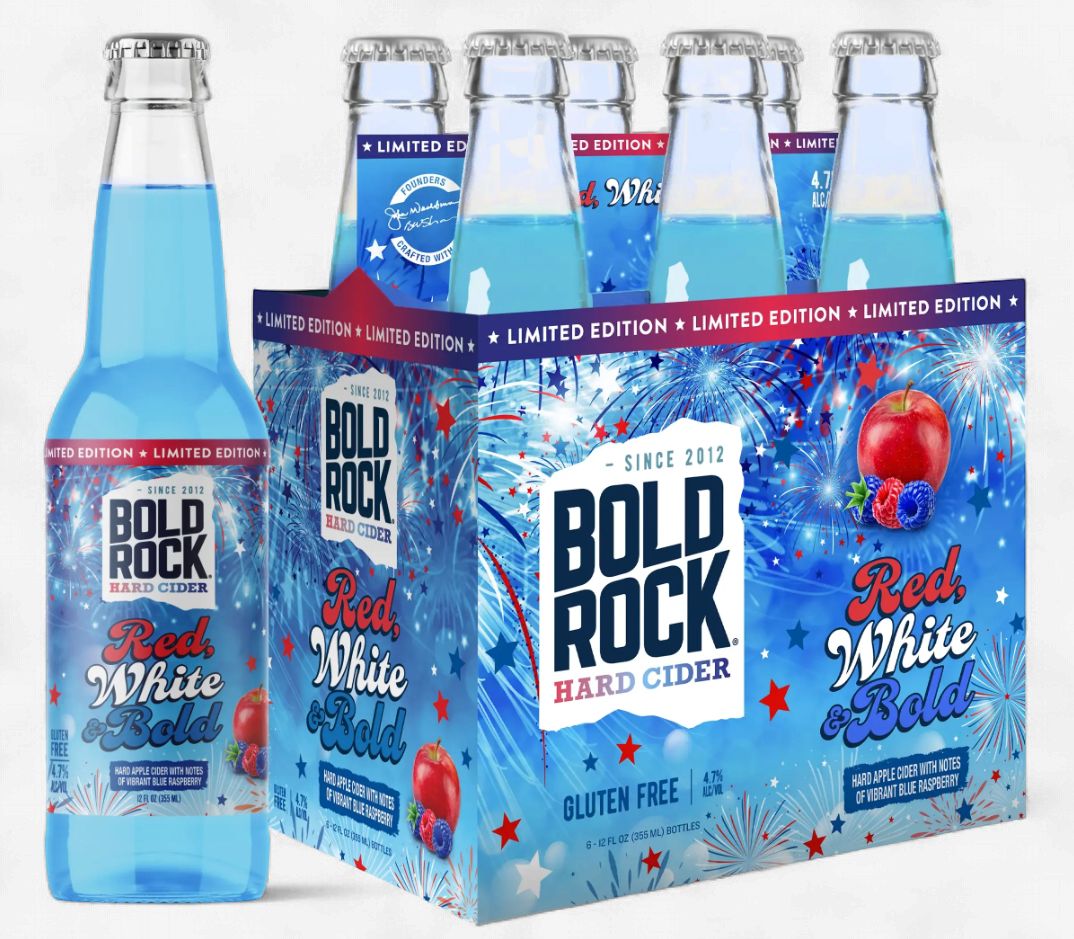 BOLD ROCK RED WHITE &amp; BOLD CODER 12OZ 850030205001