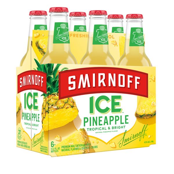 SMIRNOFF ICE PINEAPPLE 6PK
