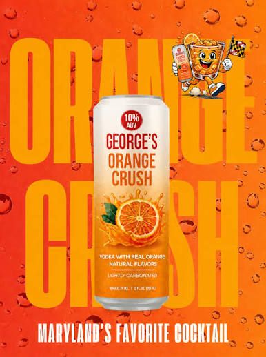 GEORGE'S ORANGE CRUSH 4PK