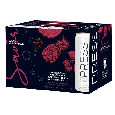 PRESS SAVOR VARIETY 12PK
