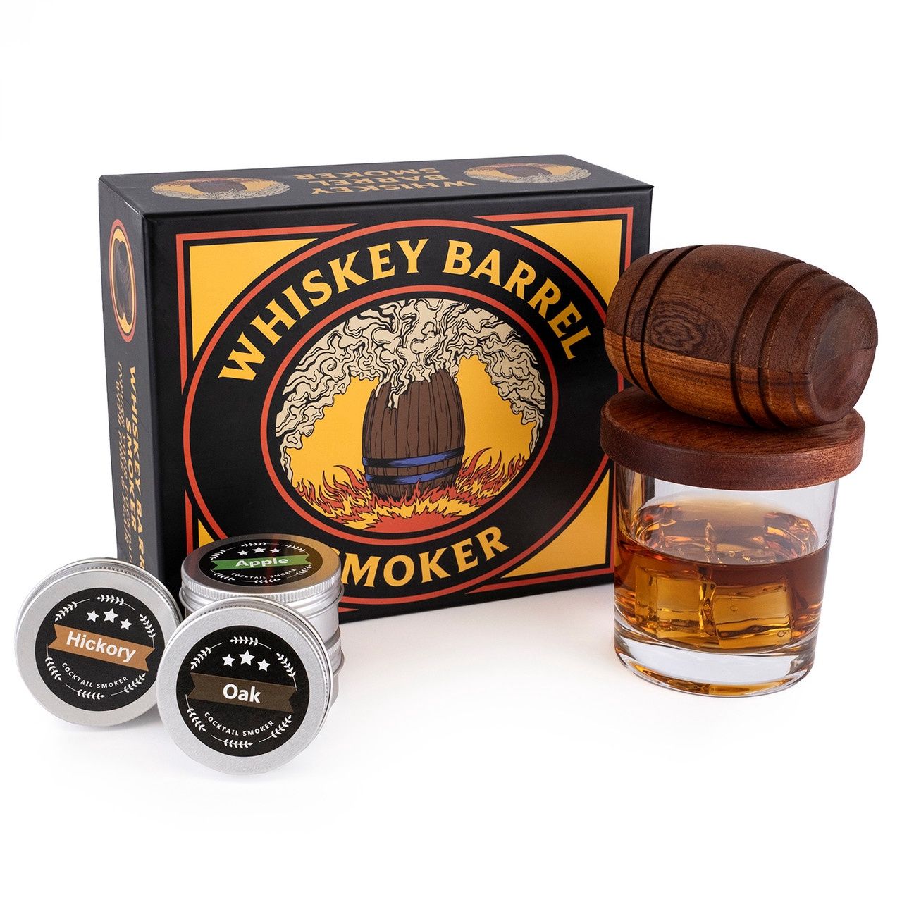 ANGEL'S SHARE WHISKEY BARREL SMOKER KIT