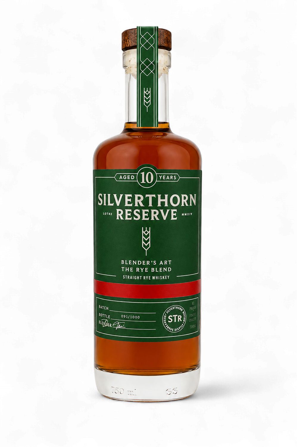 SILVERTHORN RESERVE BLENDER'S ART RYE 750ML