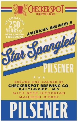 CHECKERSPOT STAR SPANGLED PILSNER 795847604114