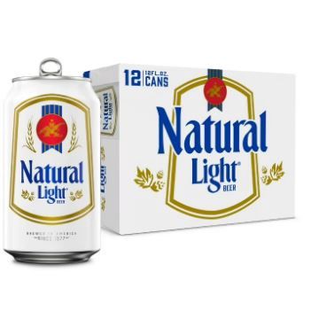 NATURAL LIGHT 12PK CAN