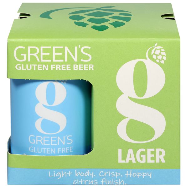 GREEN'S DRY-HOPPED LAGER 4PK
